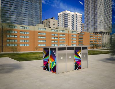 Incube toilet building is made using premium quality materials and fixtures.